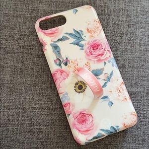 Loopy floral iPhone case  6+/7+/ 8+ case